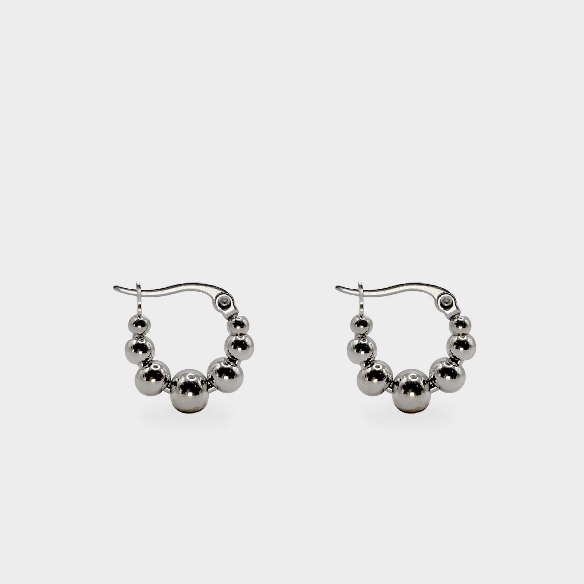 ピアス Bubble Earring (Silver) Bubble Earrings - Silver - Petal & Pup USA